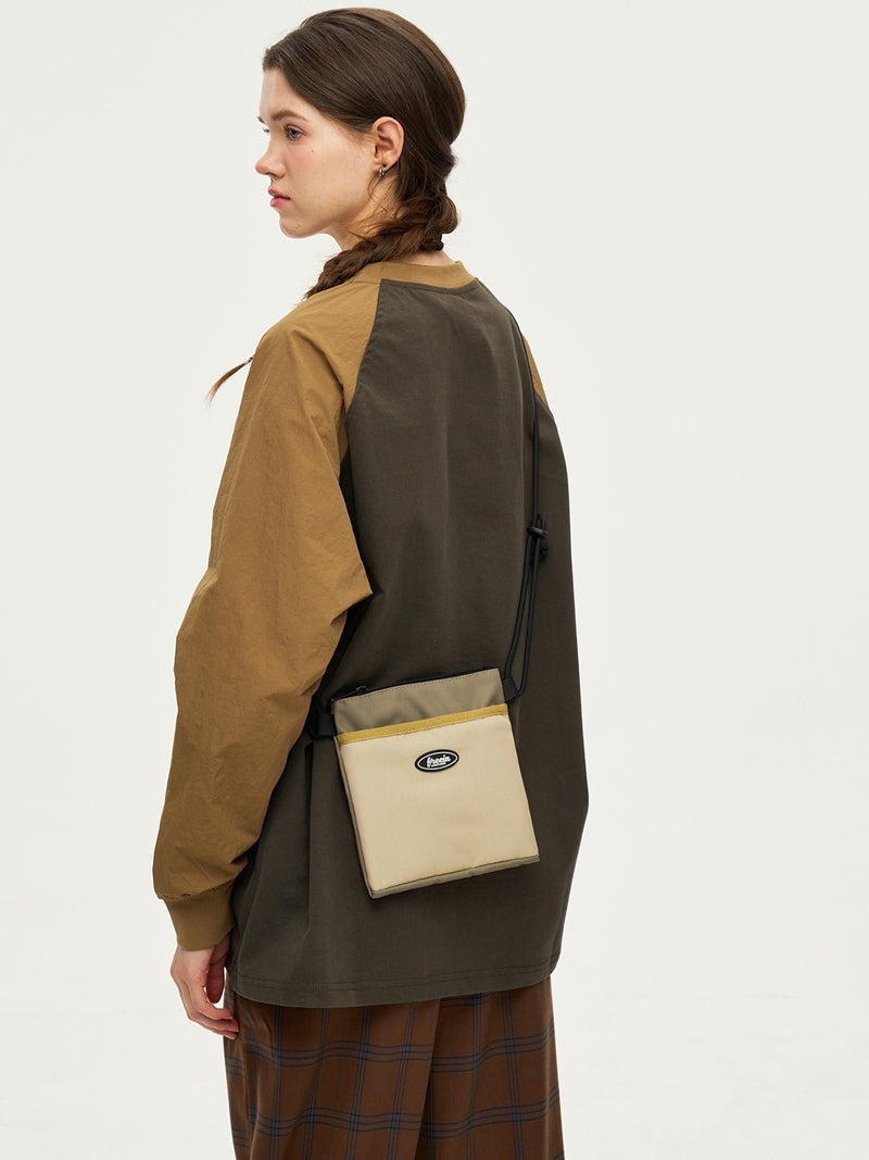 FREEIN contrast crossbody bag