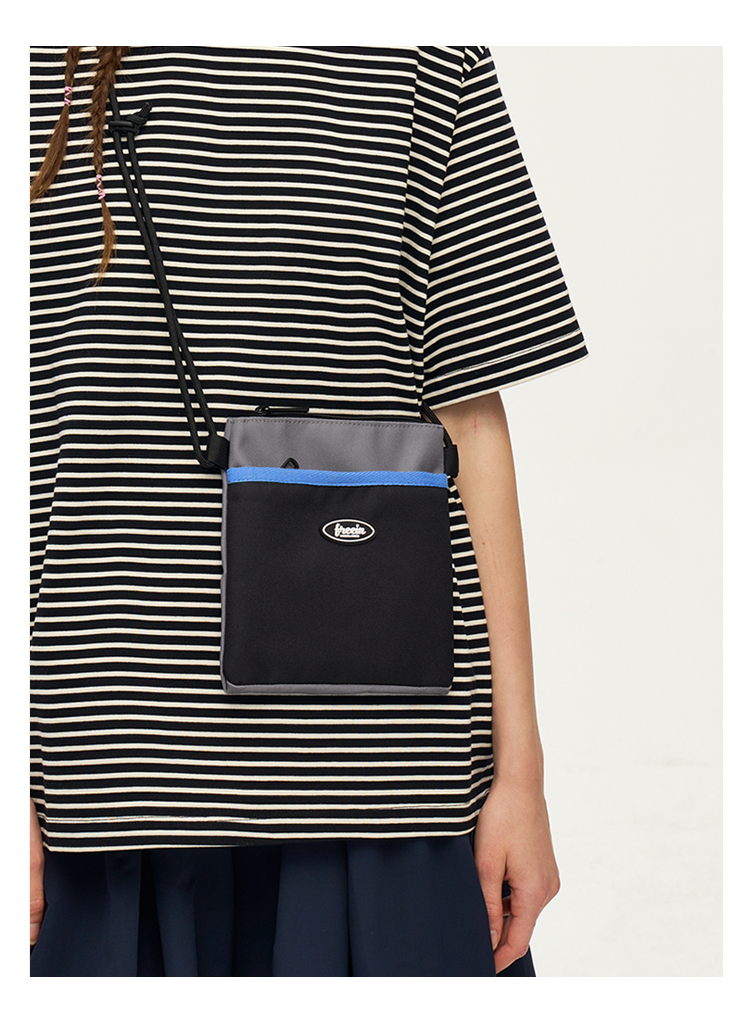 FREEIN contrast crossbody bag