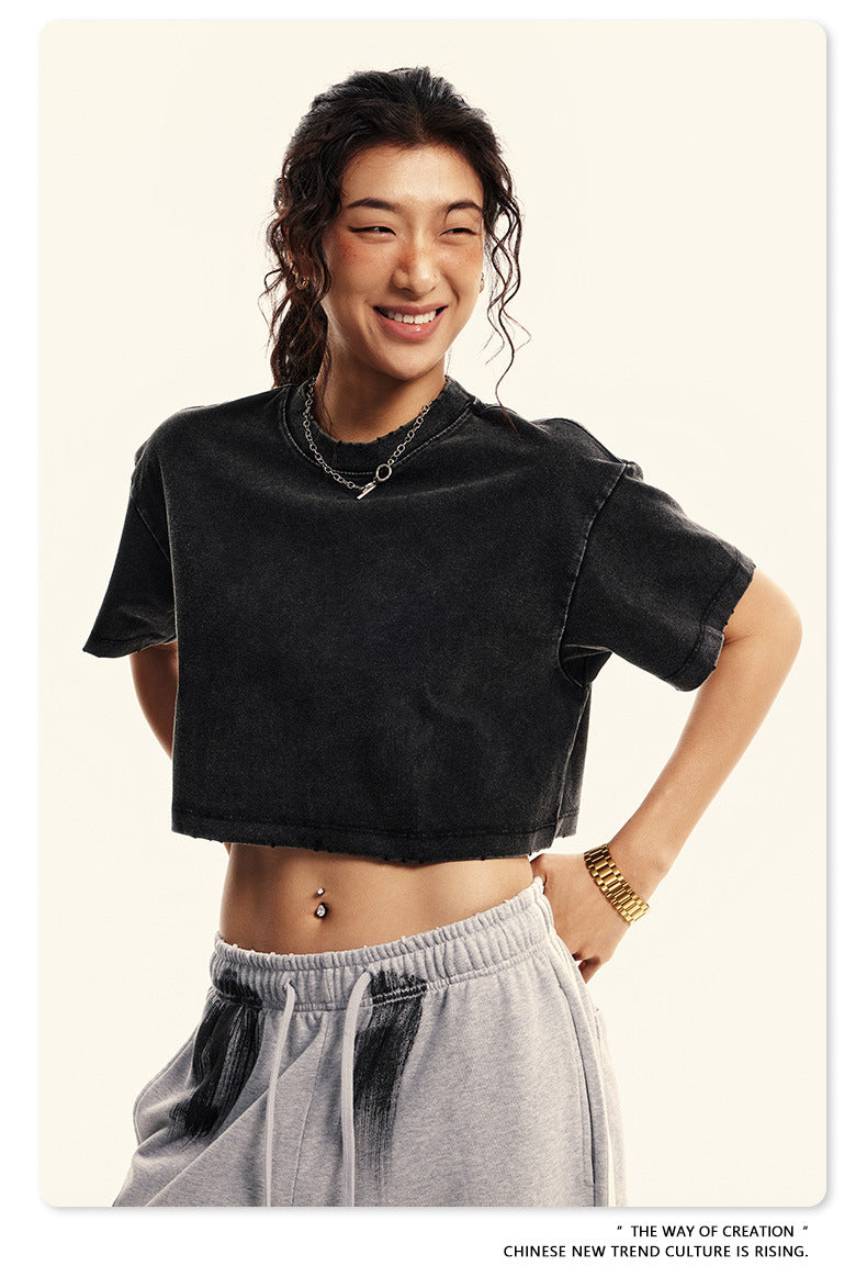 BE Women Sorona Mambo Cropped Gym Tee