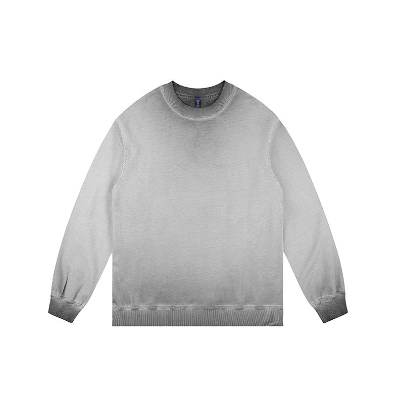 RFSD  New Blockbuster Washed Spray Color Distressed Crewneck Sweatshirt