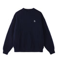 Matcha Story twist loose red sweater