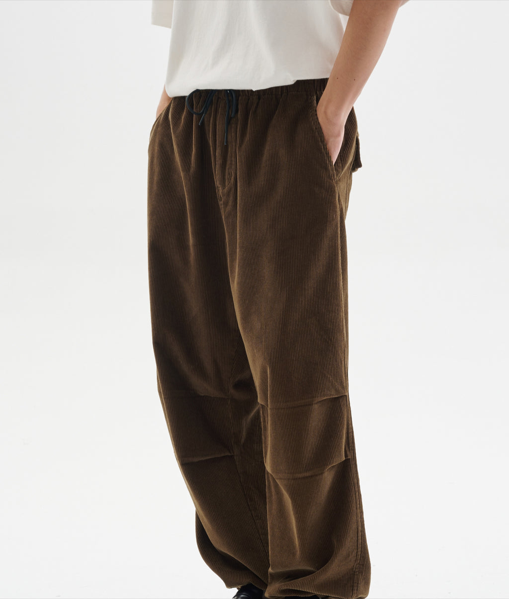BUTTBILL 8-pit non-elastic corduroy Japanese Pants