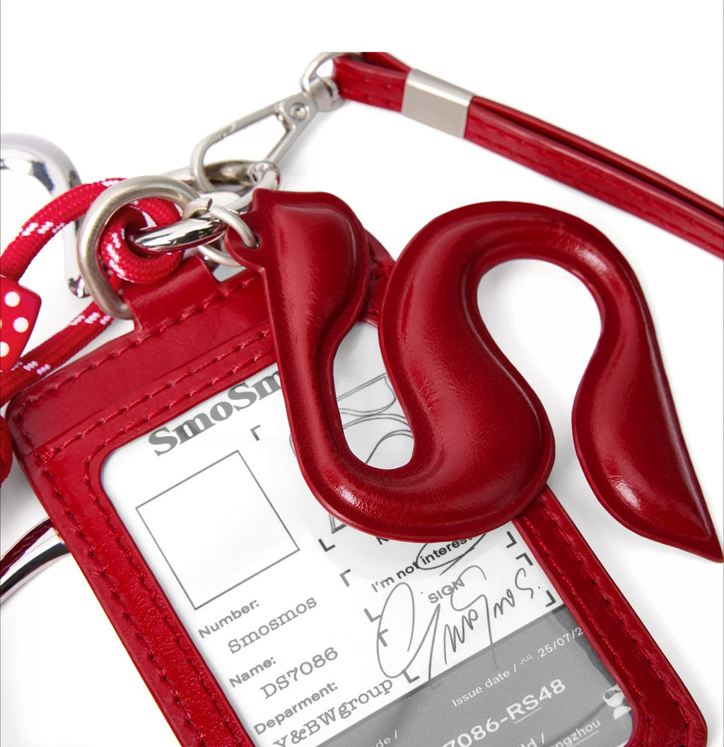 SmoSmos Card Cover Bus Bag Pendant Key Badge