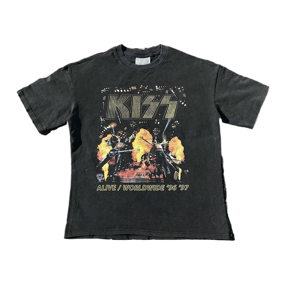 Wang Youbing Studio! KISS 260g 100% Cotton Tee