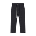 DICETINY zipper-cut split deconstructed sweatpants