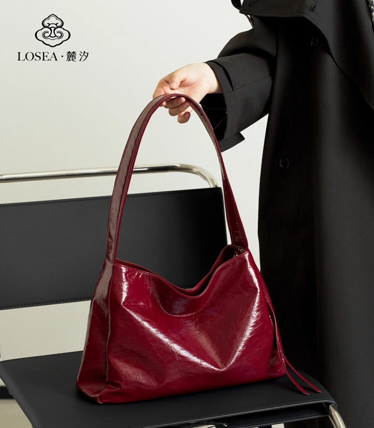 LOSEA Vintage Minimalist Underarm Bag