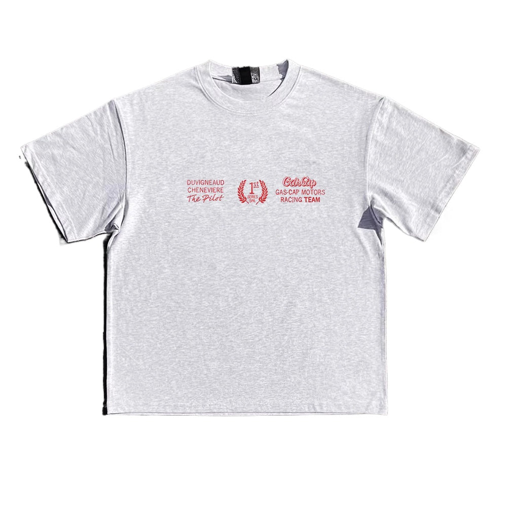 Wang Youbing Studio! PORCHE 260g 100% Cotton Tee