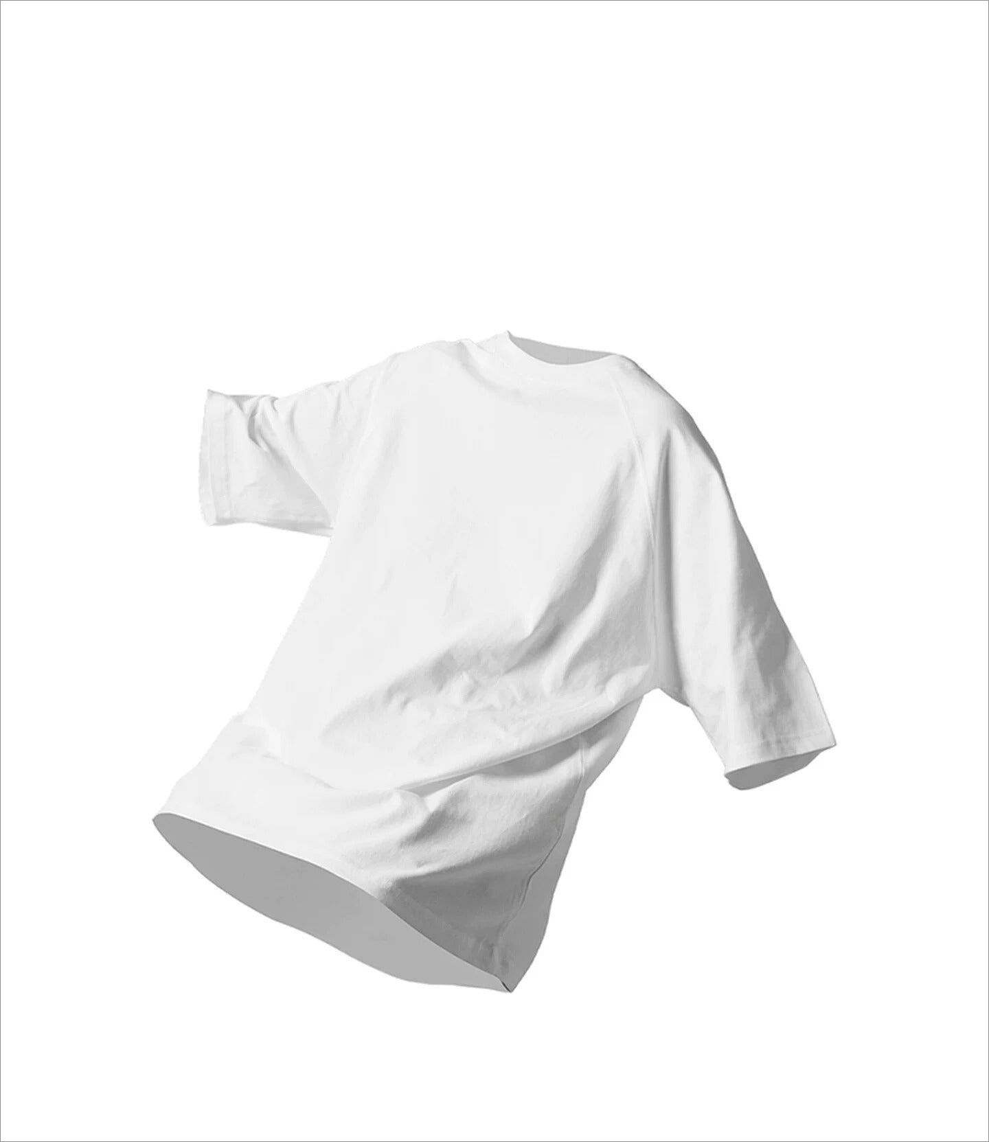 RELABEL Skin-friendly Shoulder Casual Tee