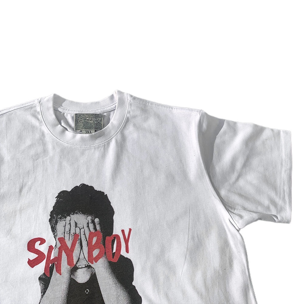 Wang Youbing Studio! SHY BOY 260g 100% Cotton Tee