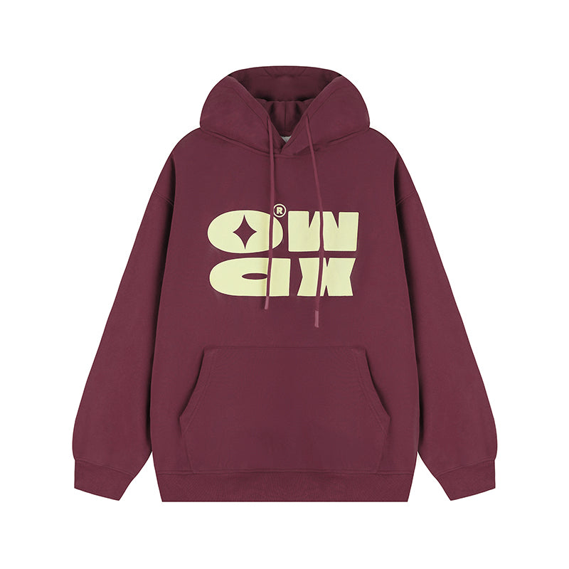 OWOX dopamine velvet padded hoodie