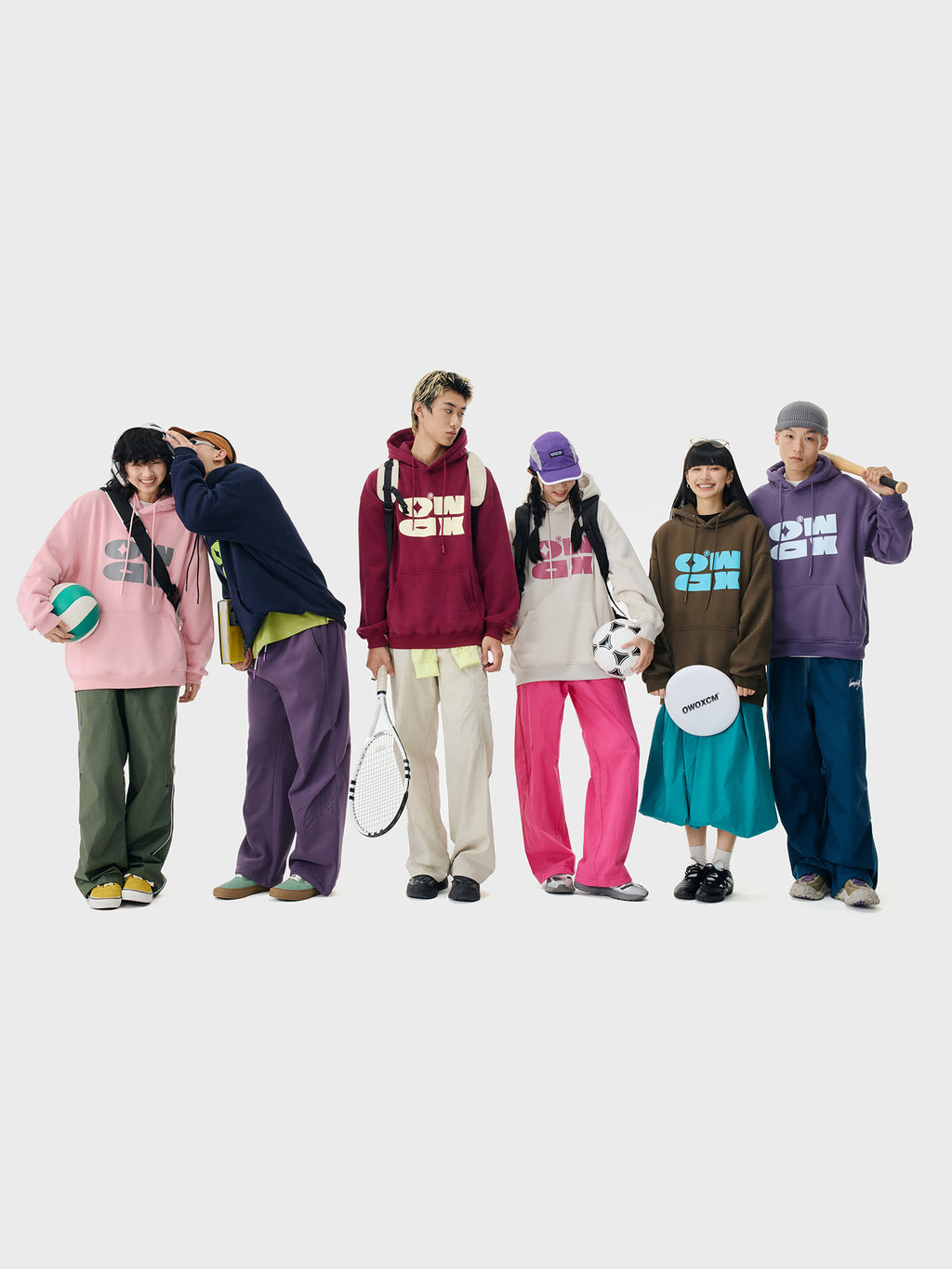 OWOX dopamine velvet padded hoodie