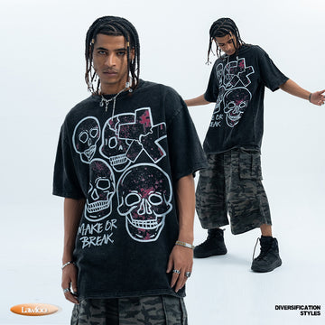 LAWFOO Skulls 285g Tee