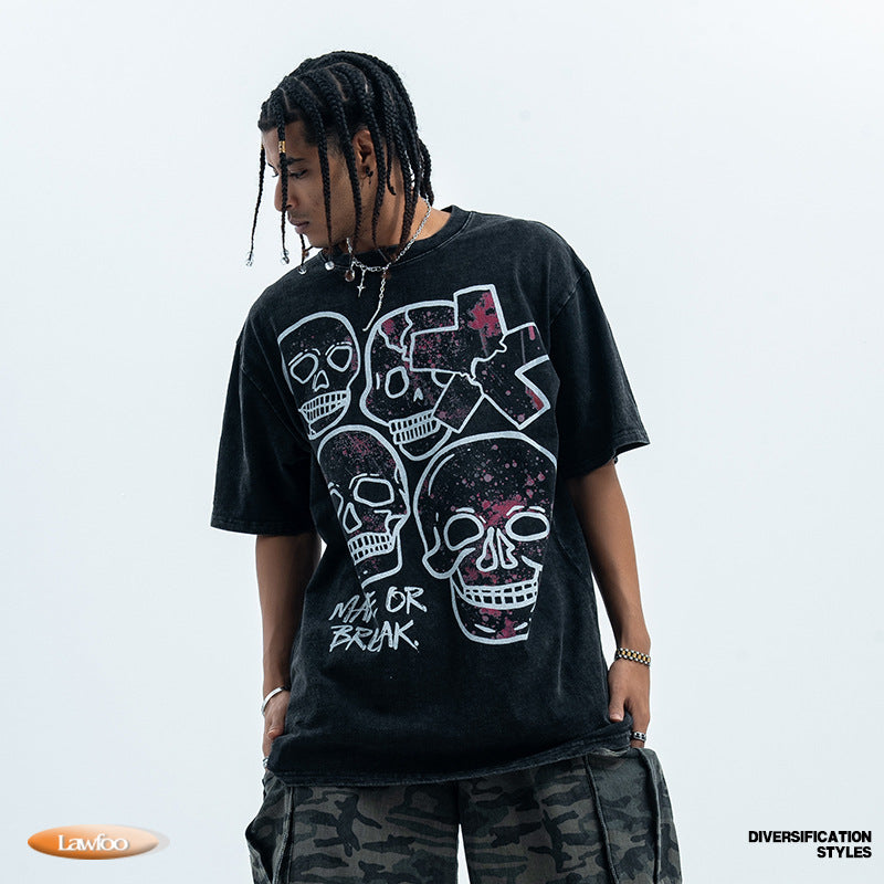 LAWFOO Skulls 285g Tee