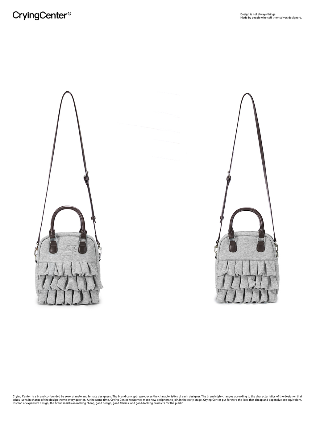 CryingCenter is the Crying Center Ruffle Bag