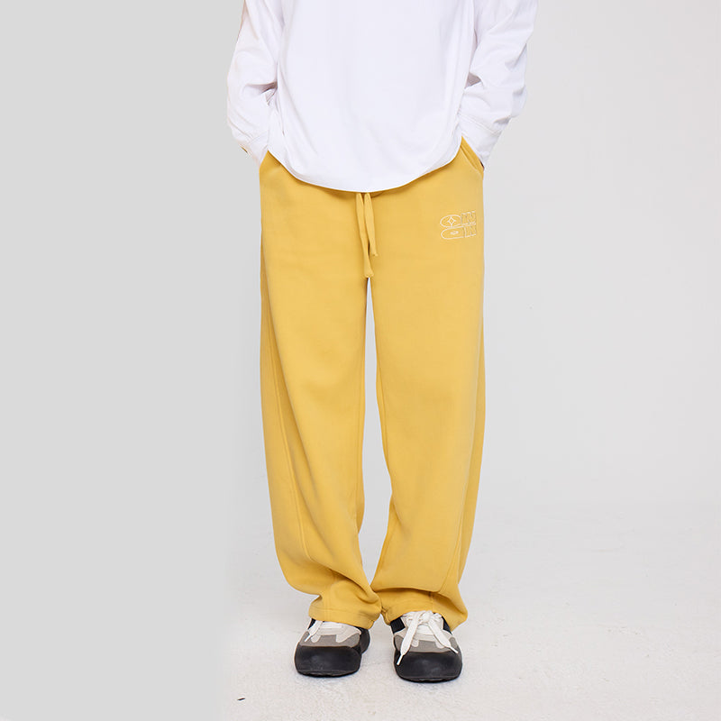 OWOX Loose Straight Drap Casual Sweatpants