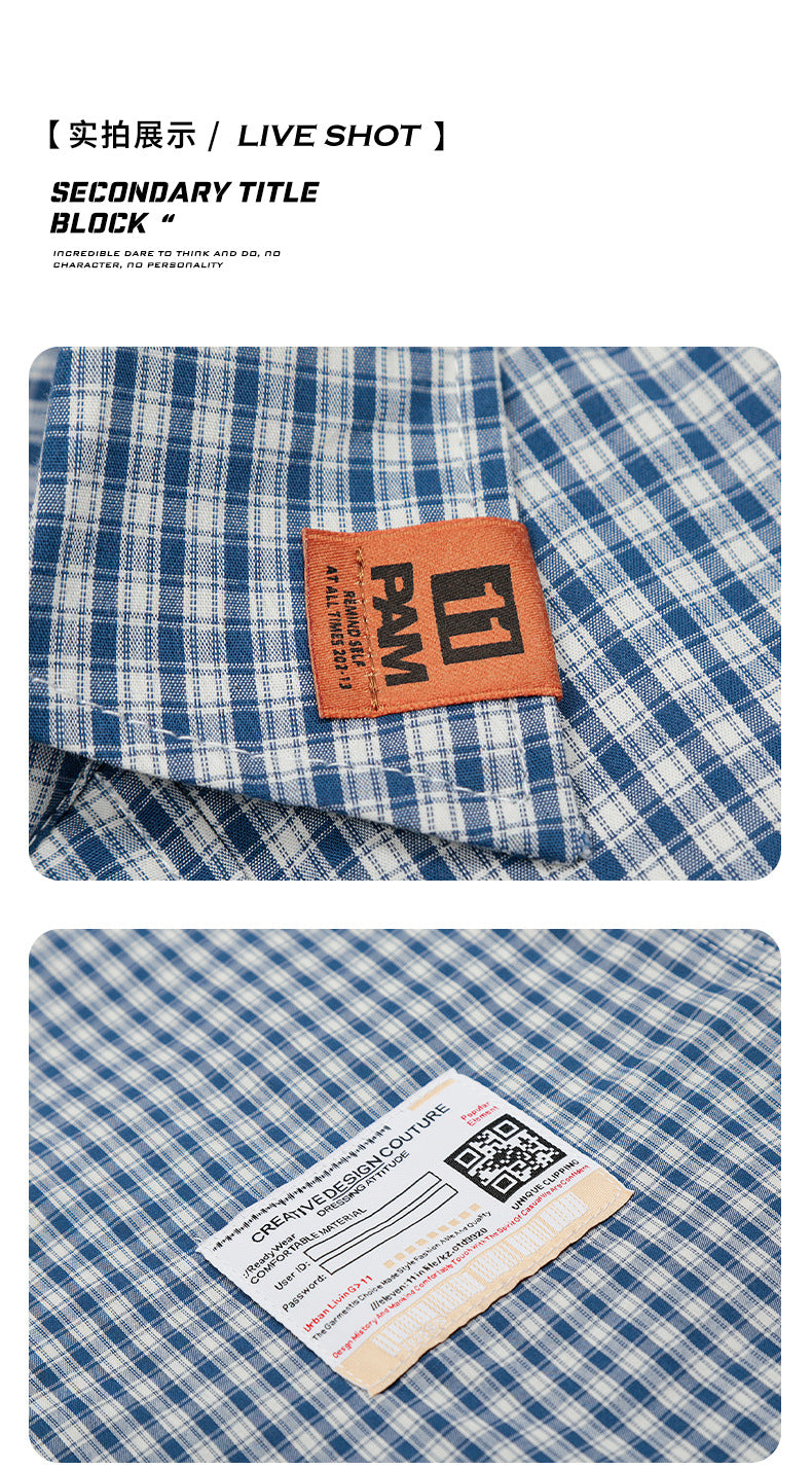 11KN Japanese Plaid Shirt