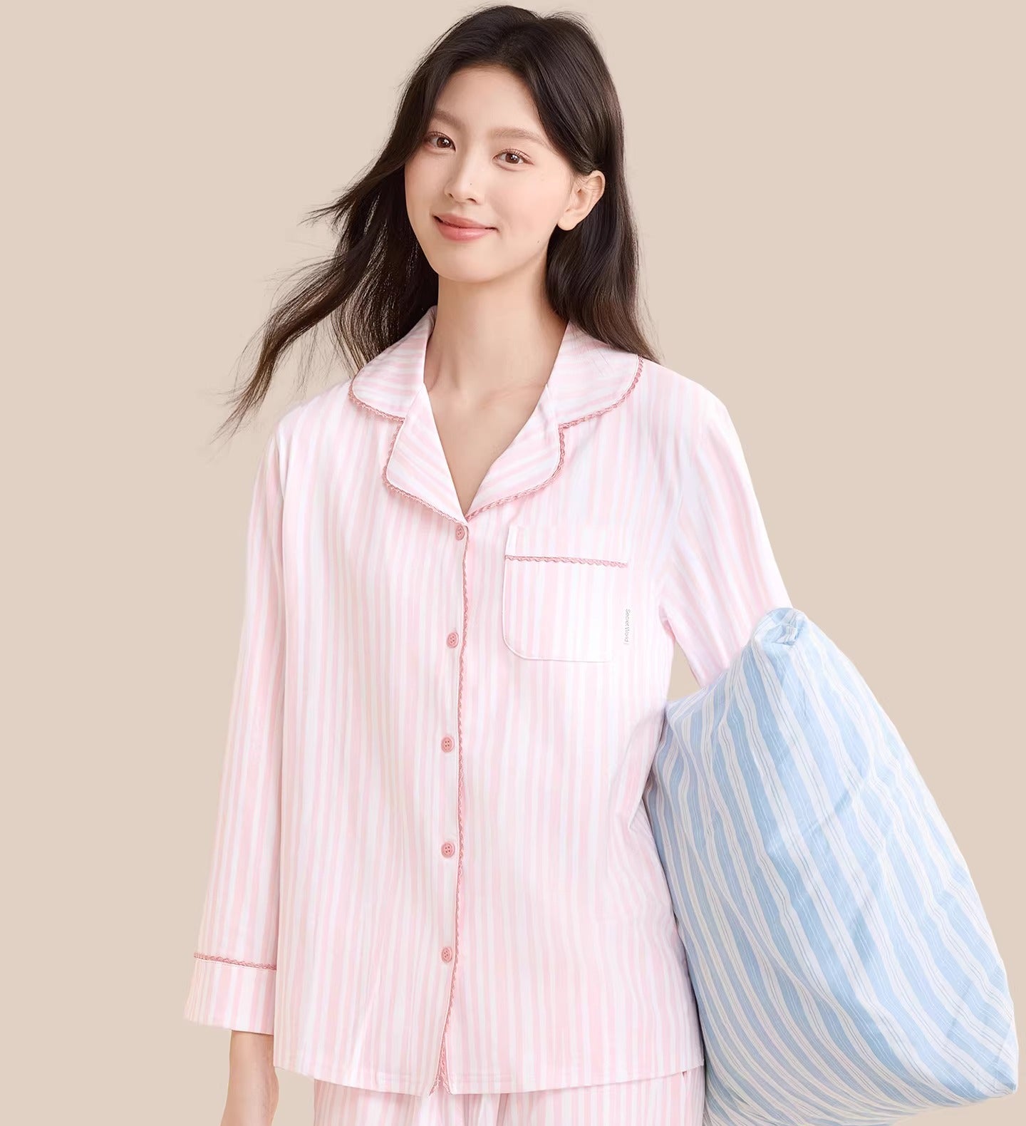 Secret World Antibacterial Anti-Mite Loungewear Set