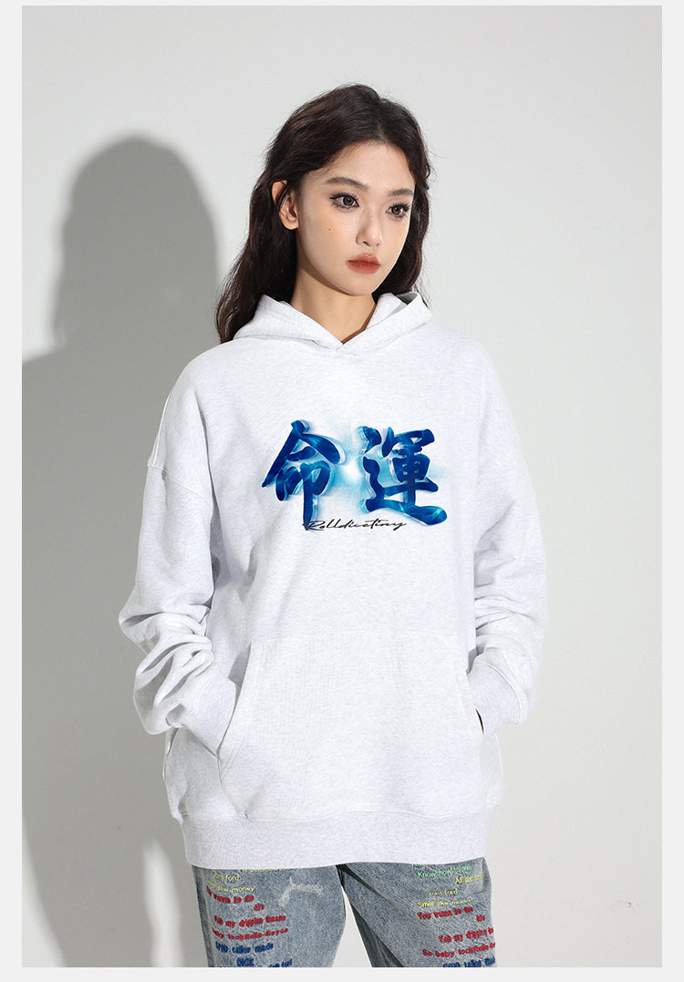 DICETINY FATE PRINT LOGO HOODIE
