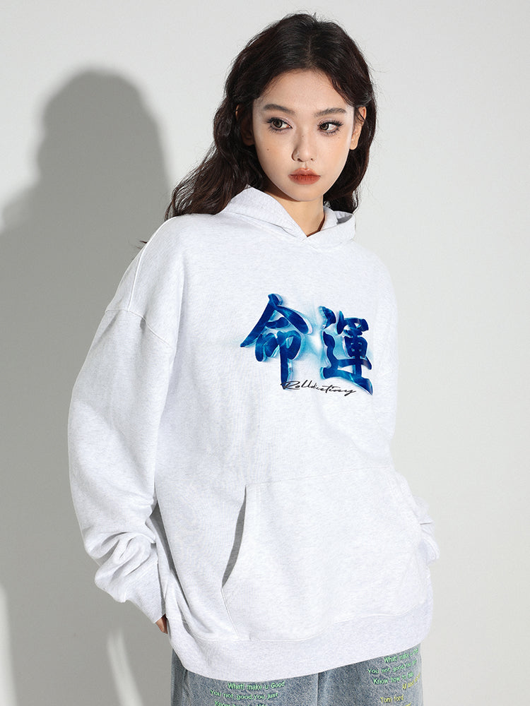 DICETINY FATE PRINT LOGO HOODIE