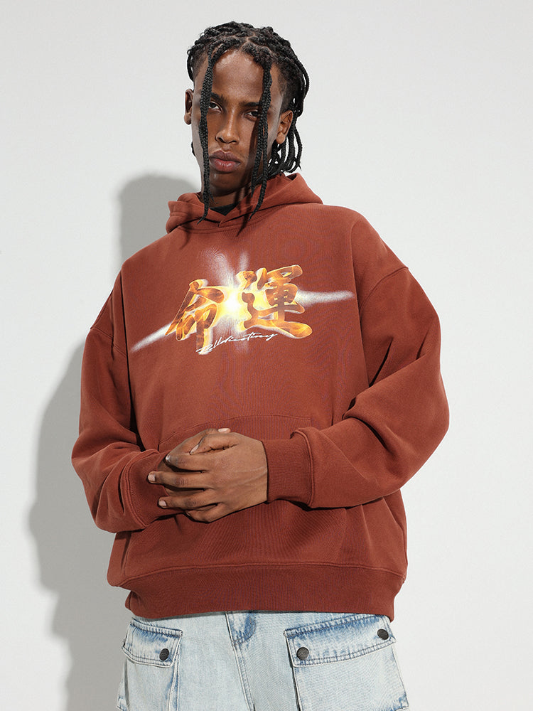 DICETINY FATE PRINT LOGO HOODIE