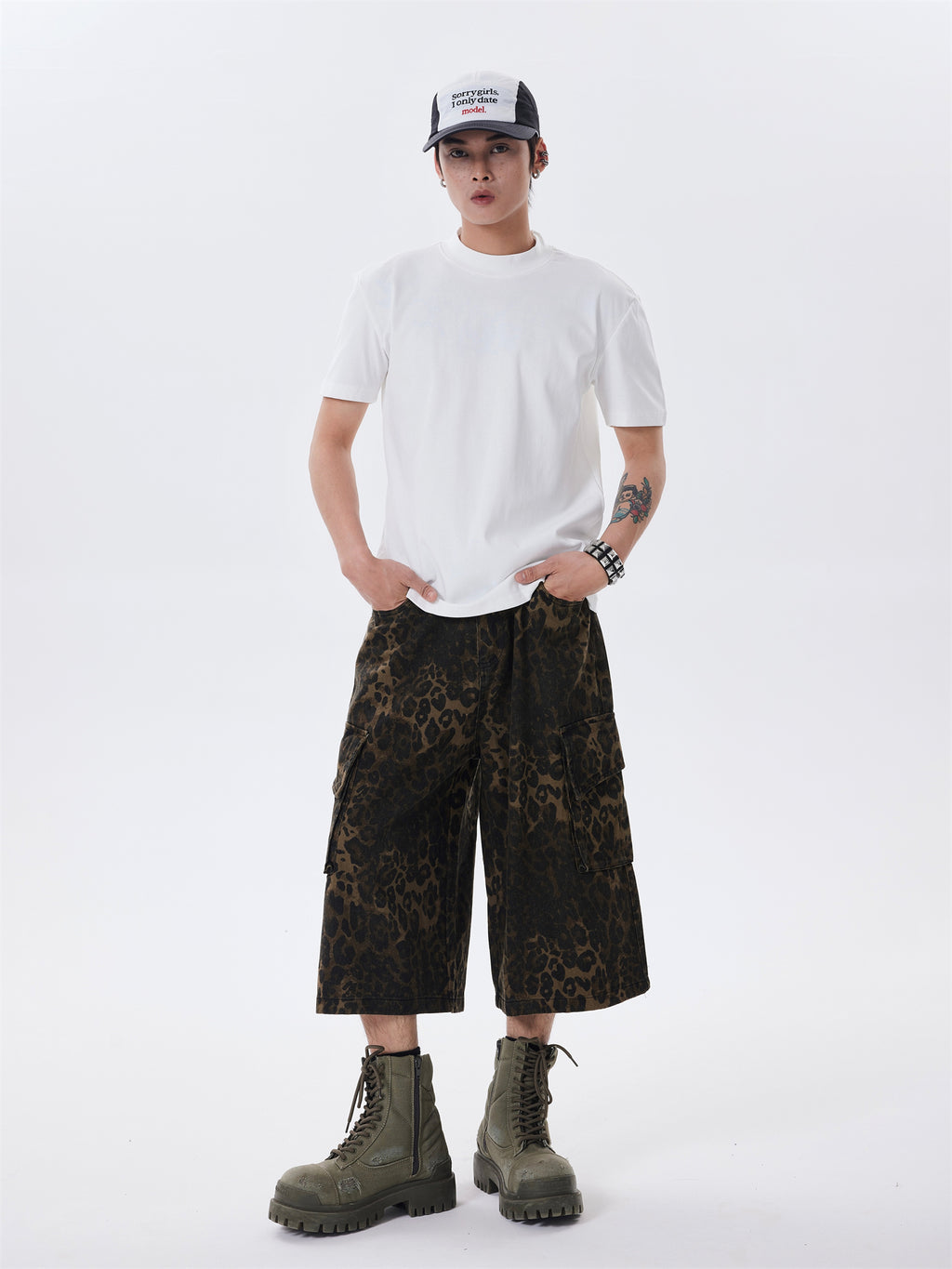 BTSG* Cleanfit Shoulder Solid Short Neckline Slim Tee