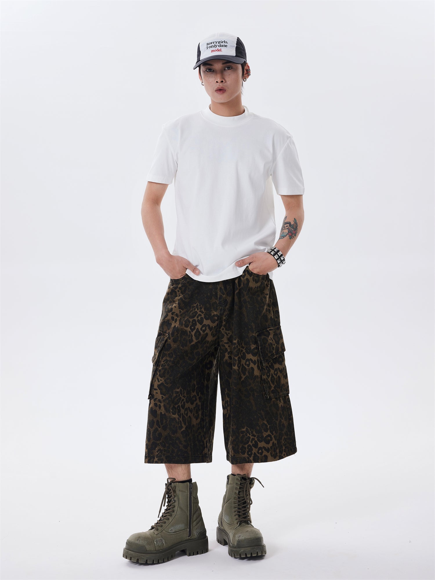 BTSG* Cleanfit Shoulder Solid Short Neckline Slim Tee