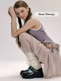Donkey Double-breasted Platform Shoes