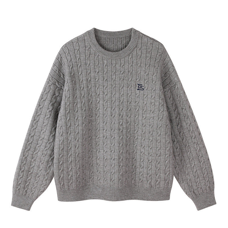 MATCHA STORY Twist Loose Sweater
