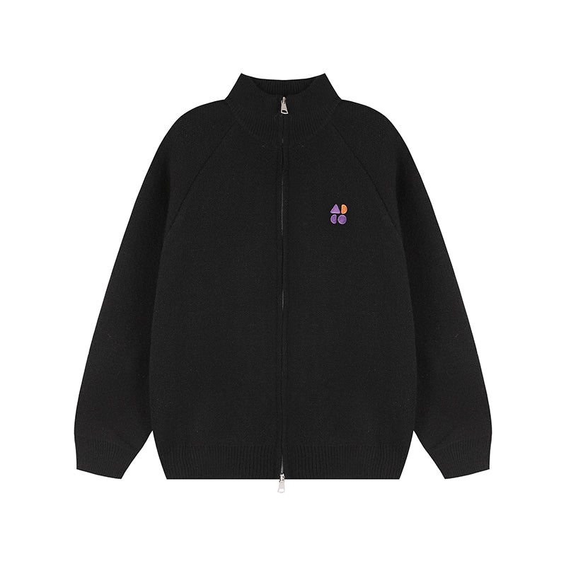 OWOX Cardigan Premuim Zip Knit Jacket
