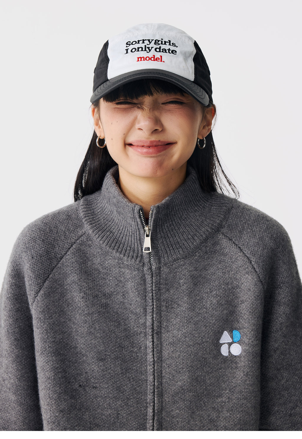 OWOX Cardigan Premuim Zip Knit Jacket