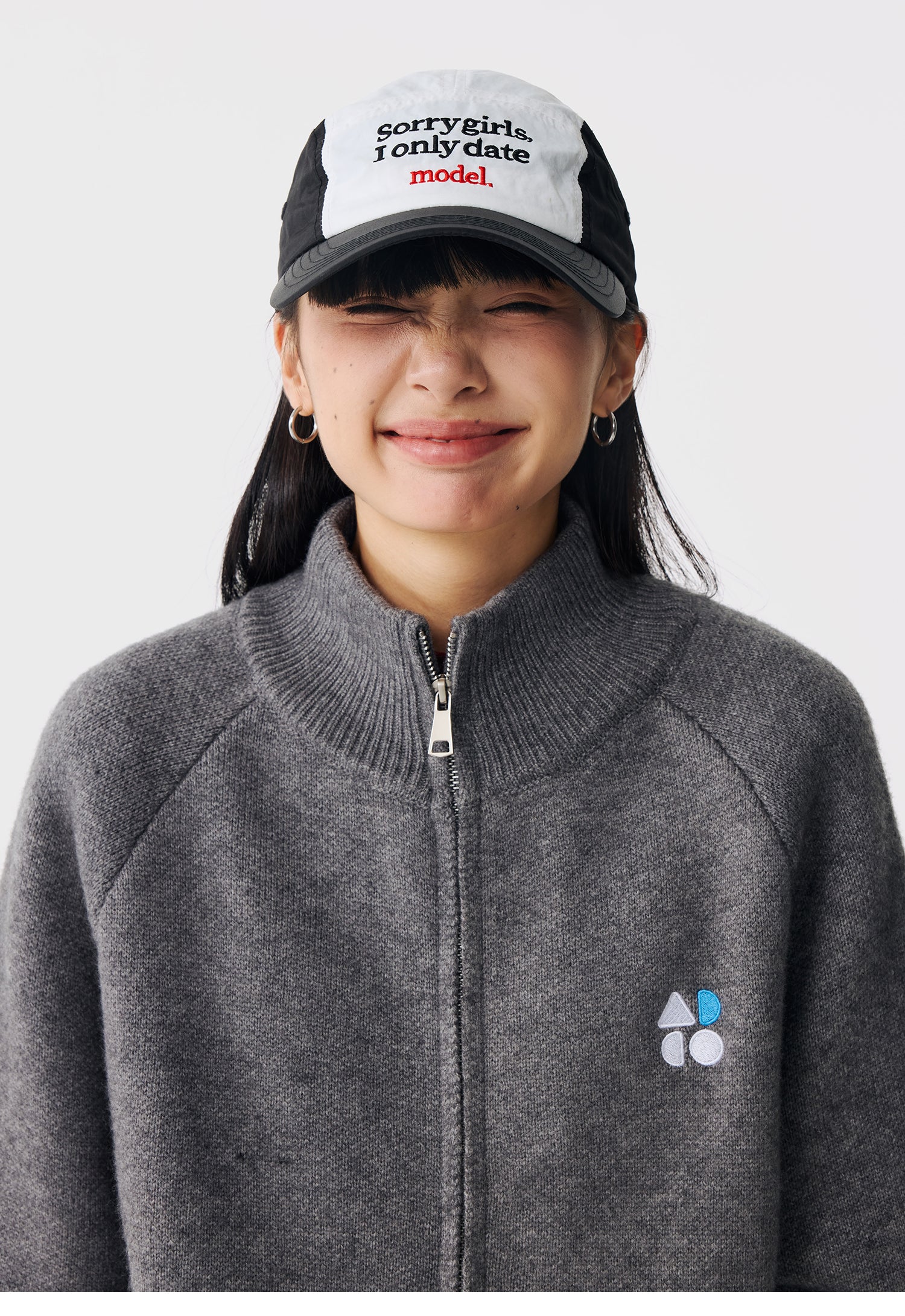 OWOX Cardigan Premuim Zip Knit Jacket