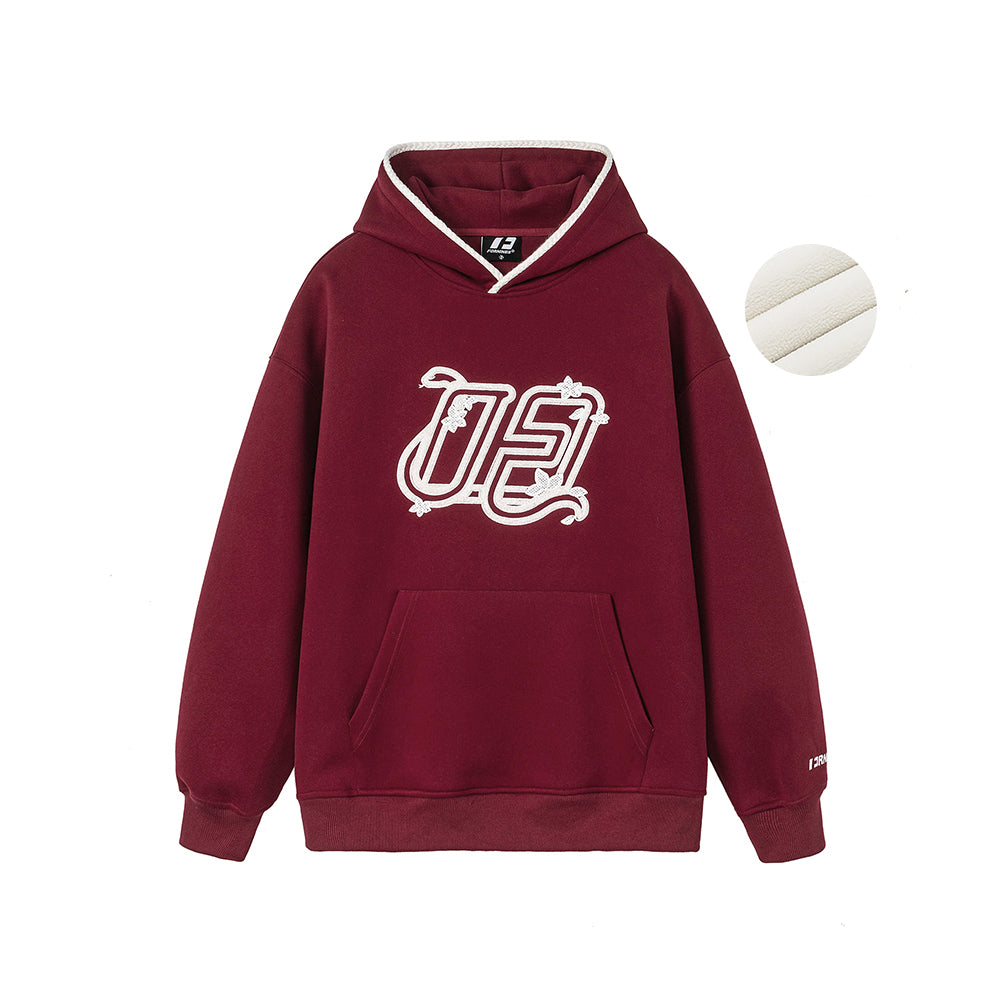 FORNINES Year of the Snake New Year Fleece Hoodie