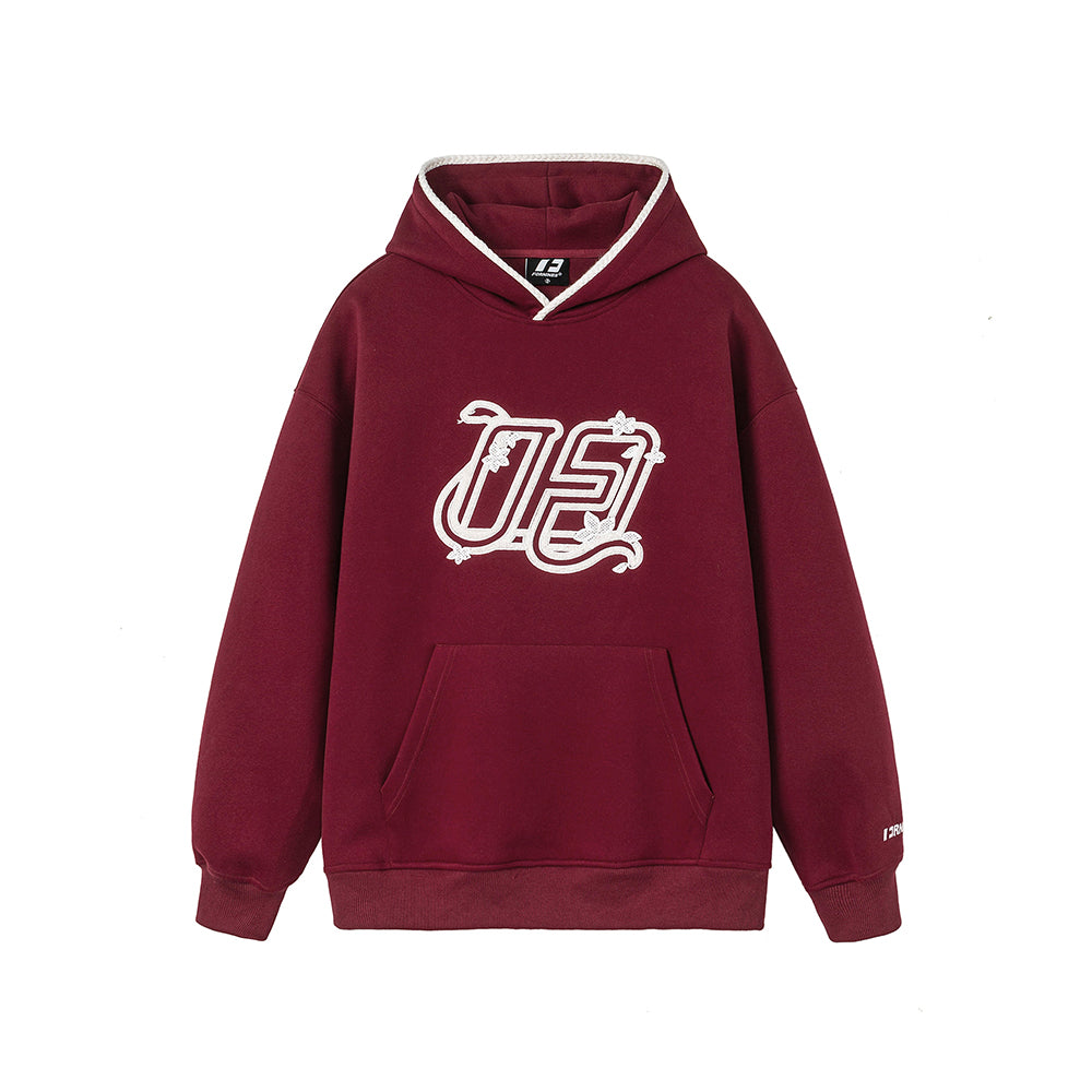 FORNINES Year of the Snake New Year Fleece Hoodie