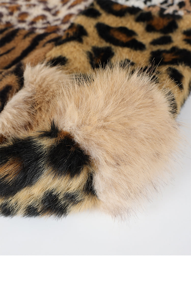 CryingCenter Assorted animal fur panelled cross-body bag Crying Center