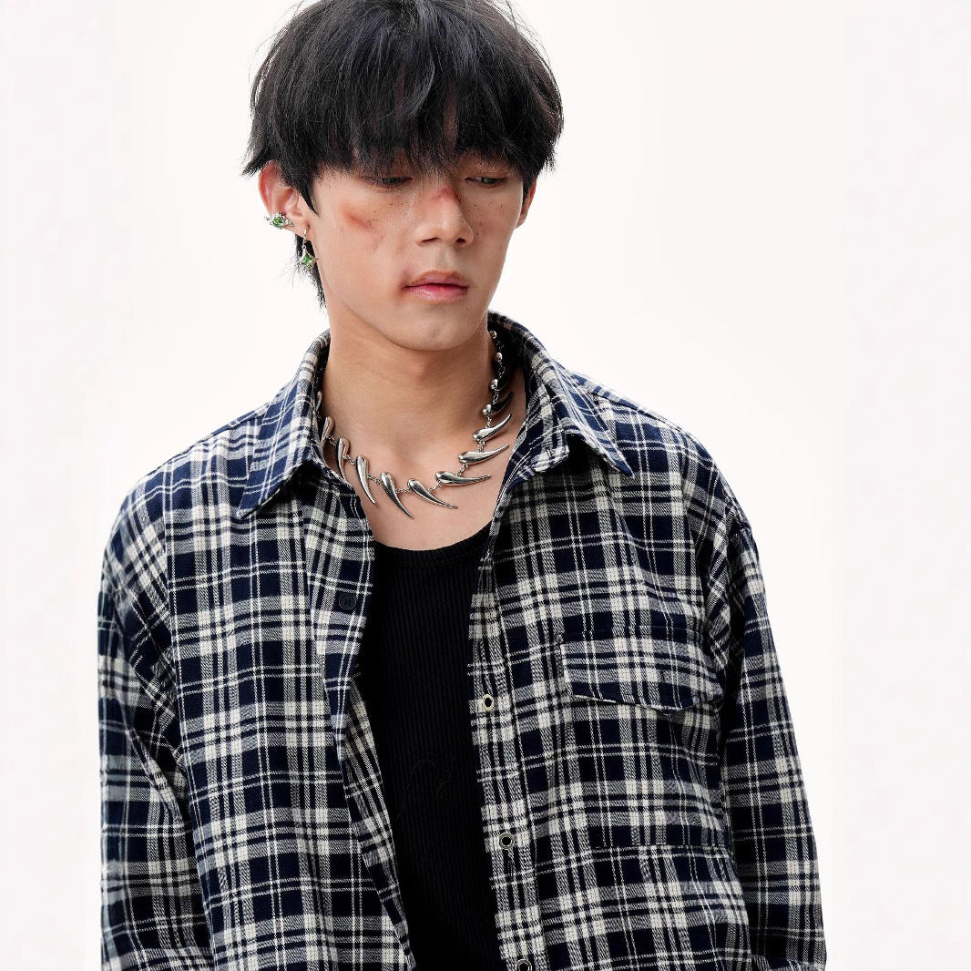 11KN Japanese plaid shirt