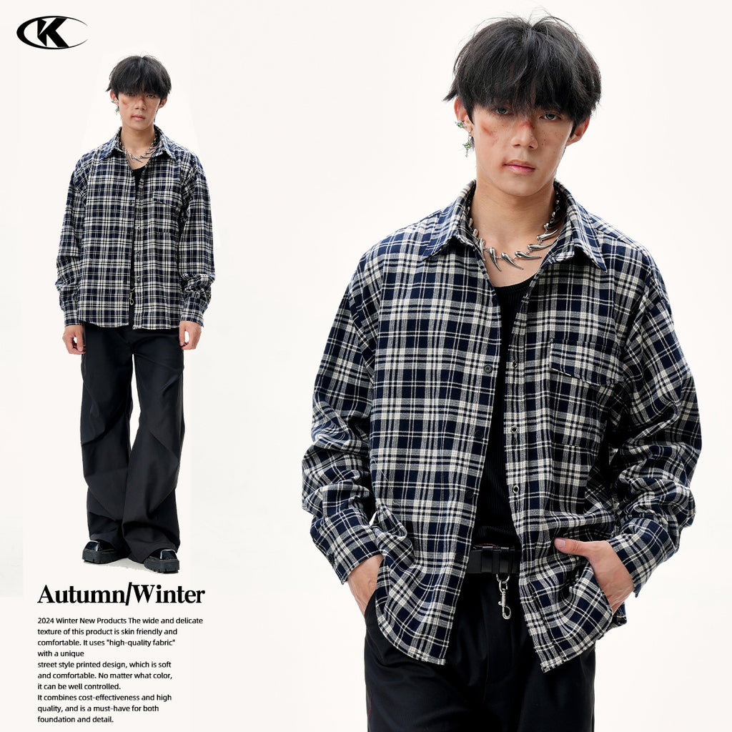 11KN Japanese plaid shirt