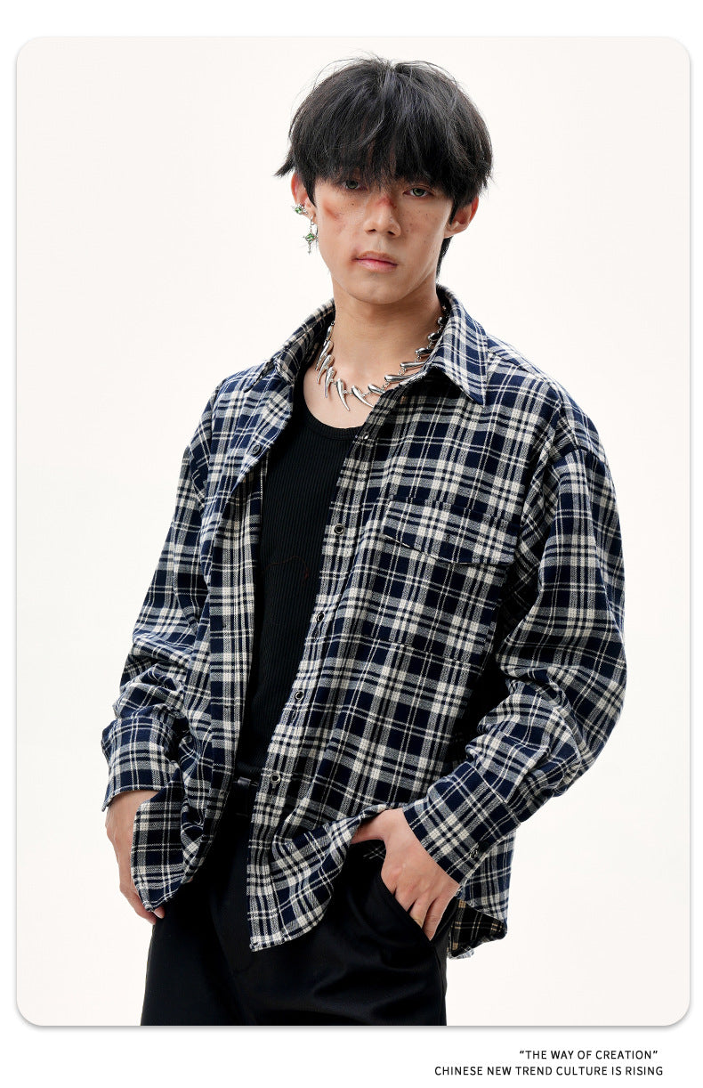 11KN Japanese plaid shirt