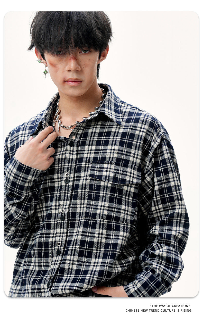 11KN Japanese plaid shirt