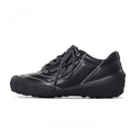 SHENLV STUDIO Insert Color Streamline Side Open Strap Sports and Leisure Shoes