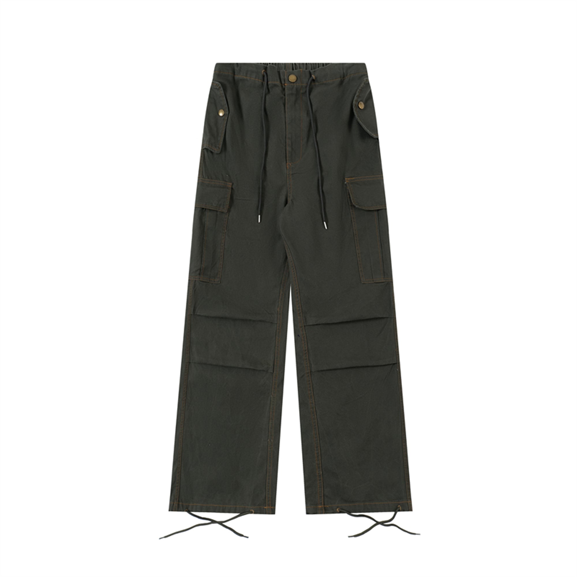 BTSG Vintage Washed Distressed Cargo Pants