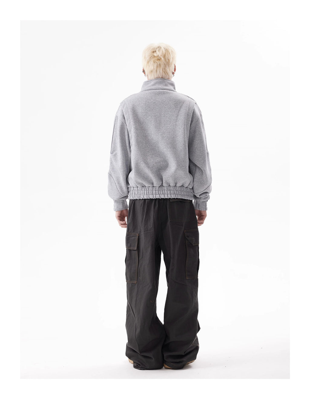 BTSG Vintage Washed Distressed Cargo Pants