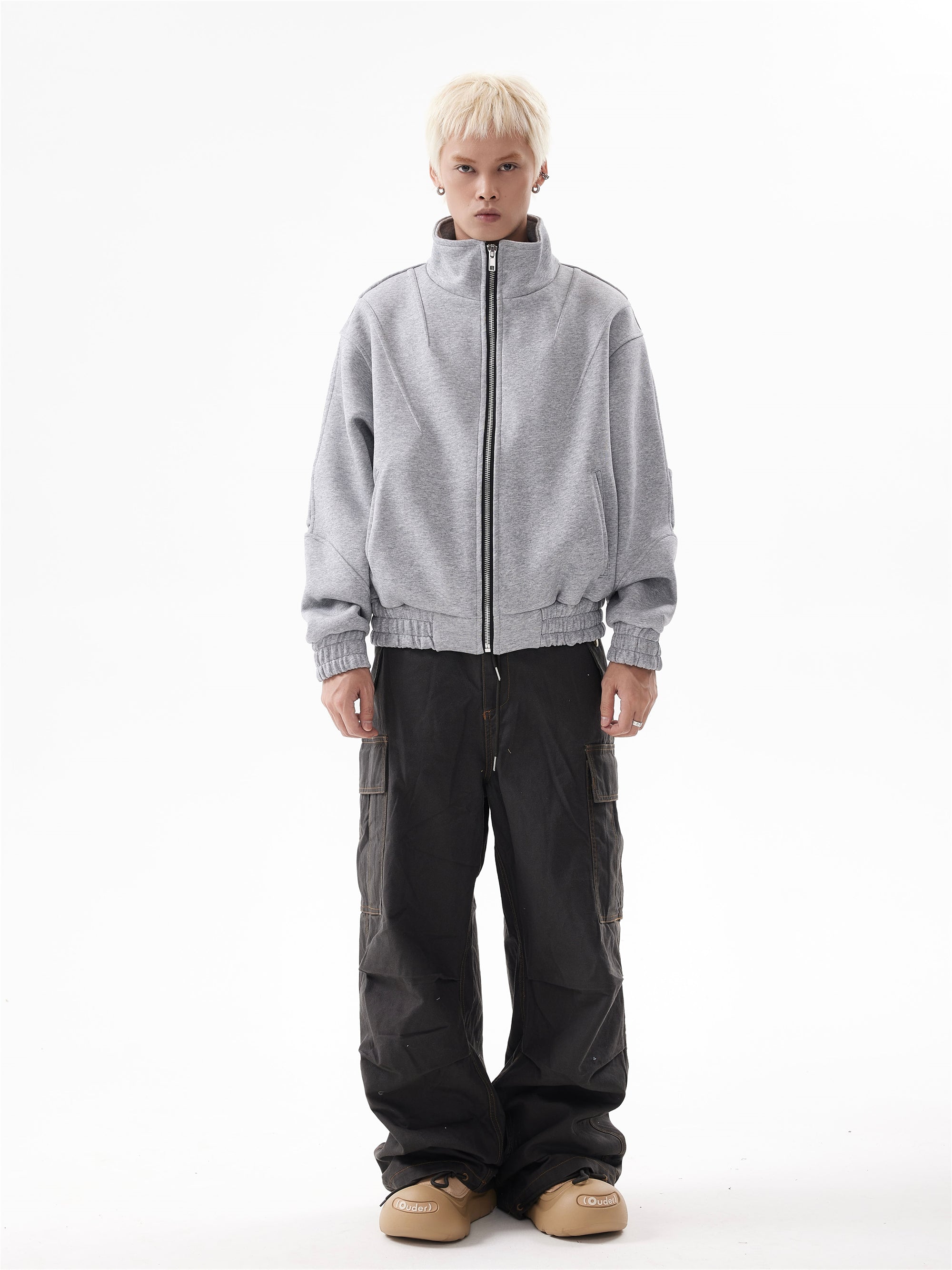 BTSG Vintage Washed Distressed Cargo Pants