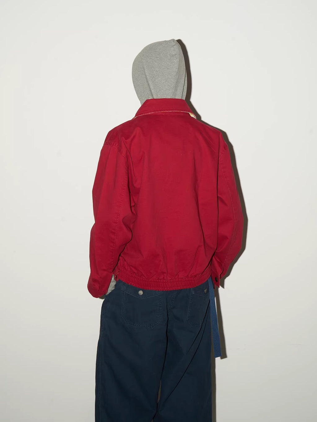 11KN Retro Sports Simple Slim Lapel Jacket