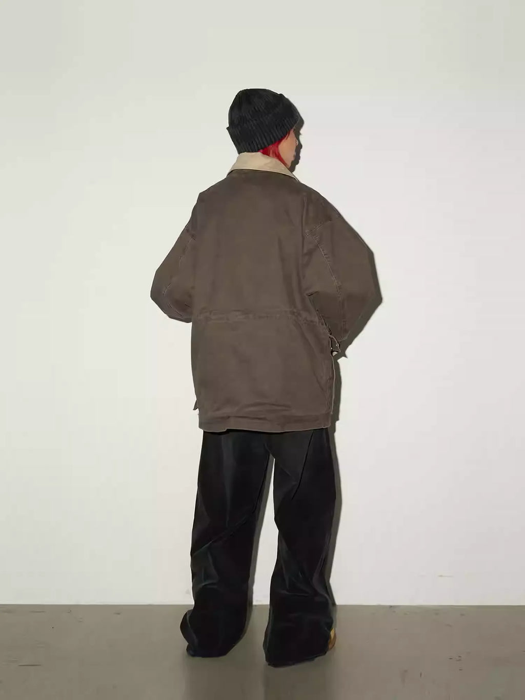 11KN Retro Contrasting Lapel Jacket