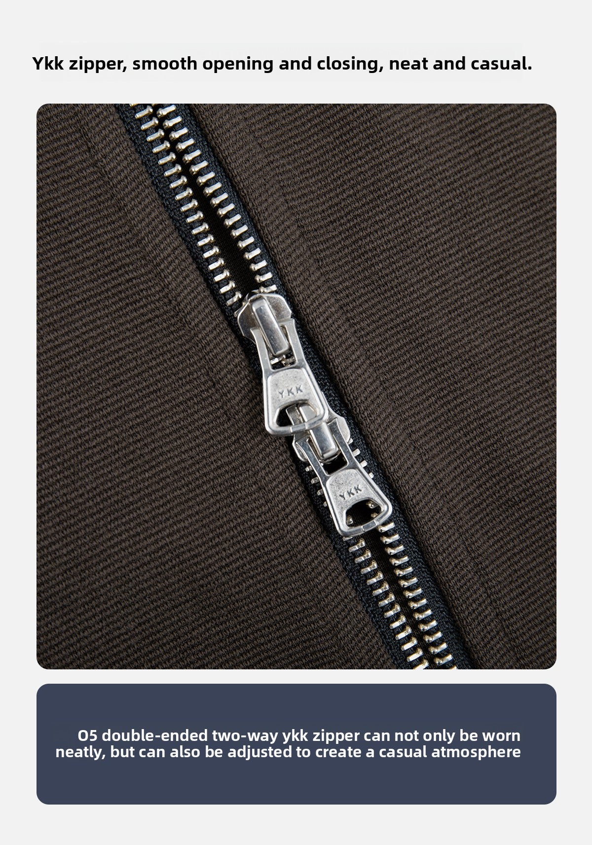 PLUS NO LOGO Casual Jacquard Striped Sweater Jacket