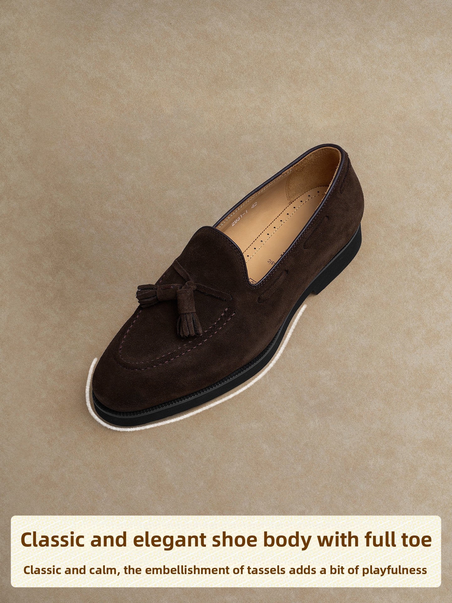 CULTA Round-head Suede Shoes